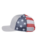 USA Printed Mesh Trucker Cap