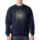 Bayside Heavyweight Crewneck Sweatshirt - MADE IN USA