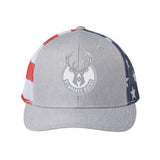 USA Printed Mesh Trucker Cap