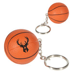 Basketball Stress Reliever Key Chain