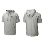 Sport-Tek ® PosiCharge ® Tri-Blend Wicking Fleece Short Sleeve Hooded Pullover