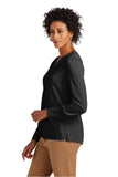 Brooks Brothers® Women’s Open-Neck Satin Blouse