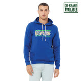 Bella + Canvas Unisex Sponge Fleece Pullover Hoodie-DESIGN 3 - P