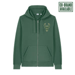 Stanley/Stella Unisex Mixer Full-Zip Hooded Sweatshirt