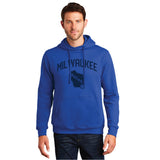 Men's Fan Favorite Fleece Pullover Hooded Sweatshirt DESIGN 3