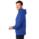 Men's Fan Favorite Fleece Pullover Hooded Sweatshirt DESIGN 1 and Mystery T-shirt Bundle