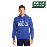 Men's Fan Favorite Fleece Pullover Hooded Sweatshirt DESIGN 2
