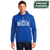 Men's Fan Favorite Fleece Pullover Hooded Sweatshirt DESIGN 2
