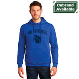 Men's Fan Favorite Fleece Pullover Hooded Sweatshirt DESIGN 3