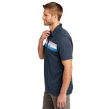 Men's TravisMathew Cabana Chest Stripe Polo